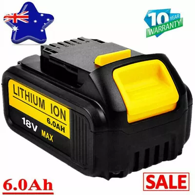 For DeWALT 18V XR 6.0AH Battery DCB205-2 LI-Ion Slide DCB180 DCB200 DCB206 Pack  • $31.90