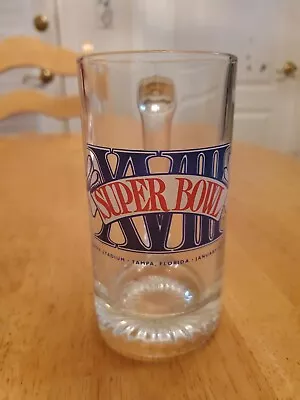 Vintage Super Bowl XVIII TAMPA STADIUM L.A. Raiders JANUARY 22 1984 Glass MUG  • $15.39