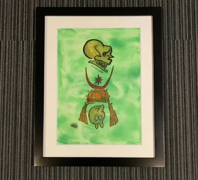 Gonz Mark Gonzales  Art    OOAK Collage  Works  Flamed　Drawing  Art  22 × 17.3  • $880