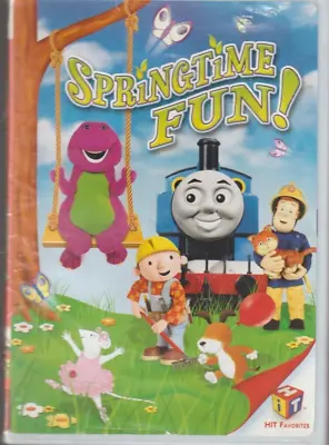Springtime Fun DVD Very Good Barney Bob The Builder Kipper Fireman Sam • $1.95