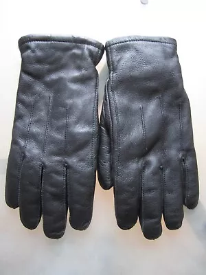 New LL BEAN Deer Skin Leather Gloves Rabbit Fur Lined Gloves Men’s XL • $65