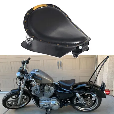 Motorcycle Solo Seat Base Pan Spring Bracket For Harley Sportster / Iron 883 XL • $69.24