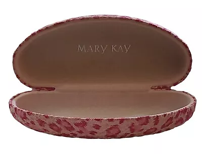 Mary Kay Eyeglasses Sunglasses Case Hard Shell Pink Protective NO GLASSES EUC  • $14.99