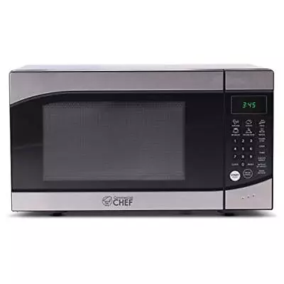 COMMERCIAL CHEF 0.9 Cu Ft Microwave With 10 Power Levels Push Button And Chi... • $147.73