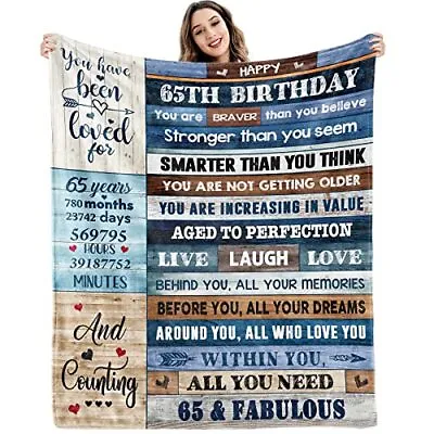 £77.08 • Buy 65th Birthday Gifts For Men Women 65 Birthday Decorations For Men Gifts For 6...