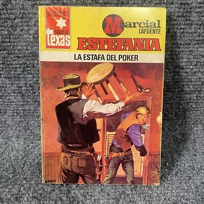 Marcial LaFuente Estefania La Estafa Del Poker Spanish Language 1981 Vintage • $10