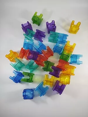 MindWare Q-BA-MAZE Marble Maze Replacement/Additional Pieces - 32 Piece Lot - • $10