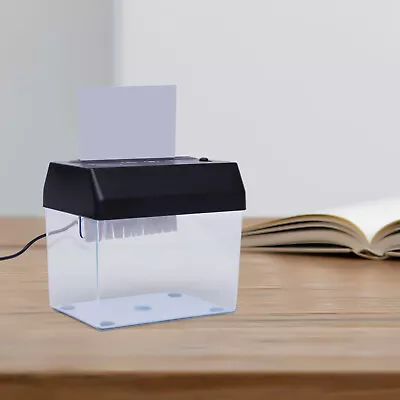 Mini Paper Shredder Paper Shredder Cutter For Home Office Sheets Document W/ USB • $19