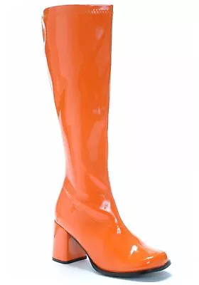 Womens Fancy Dress Go Go Knee High Ladies Cool 60's 70s GoGo Party Boots Size UK • £24