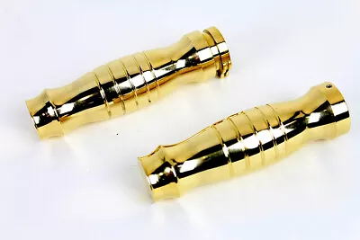 Profile Barrel Grip Set Brass Fits Harley Davidson • $118.99