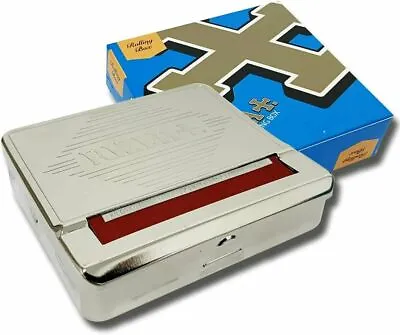 £8.95 • Buy Rizla Cigarette  Automatic Rolling Box Tin Rolling Machine Genuine Cloth Blind