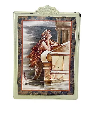 13 X9  Mermaid Metal Wall Art Home Decor #SV-7-1-100 • $25