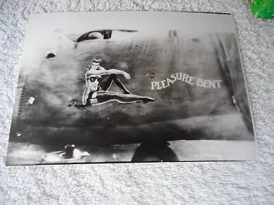 B-24 Liberator With   Pleasure Bent   Nose Art. • $6.21