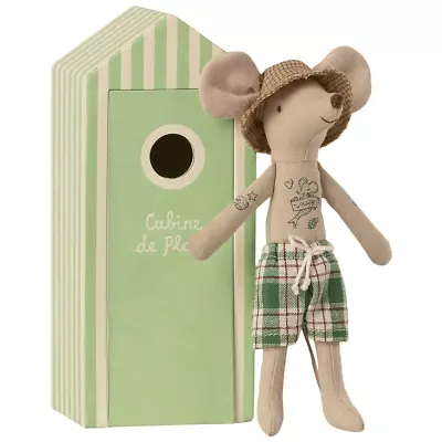 Maileg Dad Mouse In Cabin De Plage • $55.99