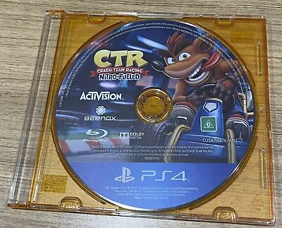 Crash Team Racing Nitro-Fueled  - PS4. Mint Condition. Game In Stock. No Case • $35