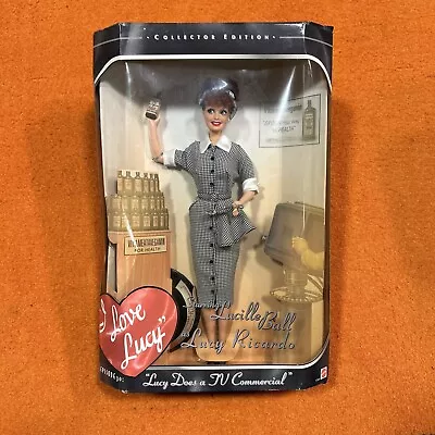 I Love Lucy Barbie TV Commercial 1997 NIB Starring Lucille Ball As Lucy Ricardo • $15