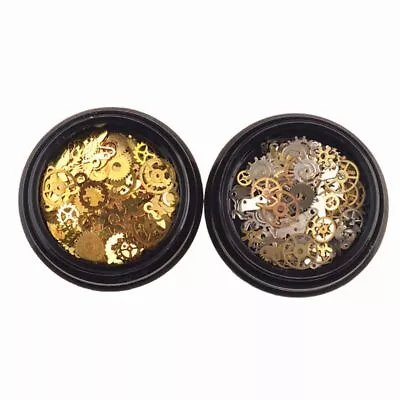 Mixed Steampunk Gear Resin Fillers Kit Jewelry Making Epoxy Resin Supplies • $17.36