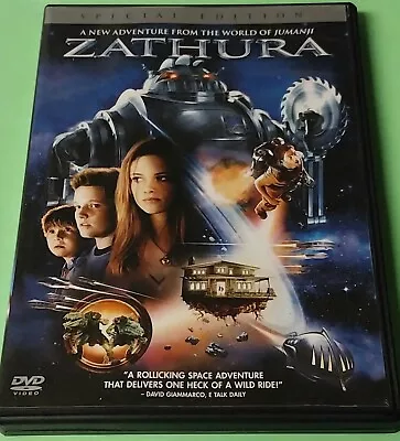 Zathura DVD Special Edition Movie 2006 Family Fantasy Space Adventure GREAT! • $11.99