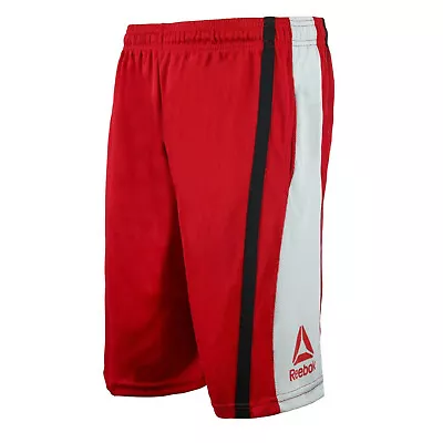 Reebok Men's Athletic Gym Basketball Training Drawstring Two-Tone Shorts • $9.03