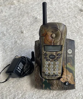 Motorola MA357 Cordless Phone Camo Realtree Hardwoods Pattern Green Camouflage  • $16.99