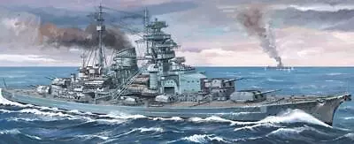 MiniHobby 80910 30CM German Bismarck Battleship Warship Model Kit With Motor DIY • $27.11