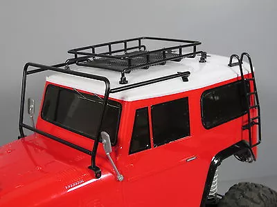 Windshield Protector +Frame Roof Rack + Stair Tamiya R/C 1/10 Land Cruiser CC01 • $58