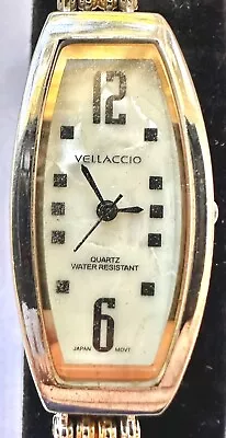 Vellaccio Ladies Watch Mother Of Pearl Style Fave Chain Type Metal Strap • $12