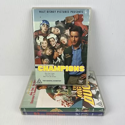 The Mighty Ducks Trilogy ( DVD 1992) - Region 4 - Emilio Estevez • $12.91