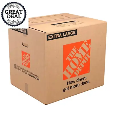 24 In. L X 20 In. W X 21 In. D Extra-Large Moving Box With Handles • $15.99