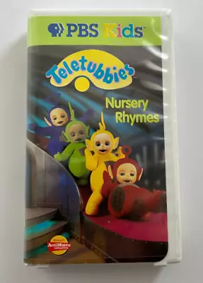 Teletubbies Nursery Rhymes VHS VCR Tape 60 Minute 1998 Video PBS Kids V5 • $9.99