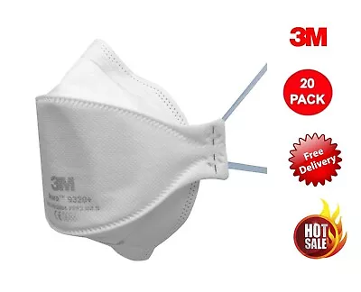 3M™ Aura™ Particulate Respirator Mask 9320A+/P2 (20 Pack) • $45