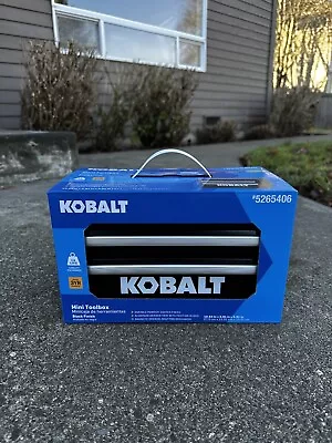 Kobalt Mini Tool Box 25th Anniversary BLACK ⚫️ ▪️⬛️| Brand New | Ships Fast  🚀 • $36.99