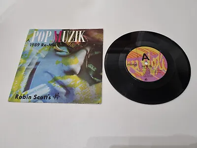 £3.59 • Buy Robin Scotts M Pop Muzik 7  Vinyl Record Very Good Condition
