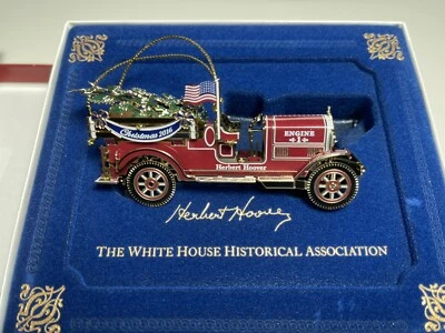 £19.47 • Buy  2016 White House Historical Association CHRISTMAS ORNAMENT Fire Engine 