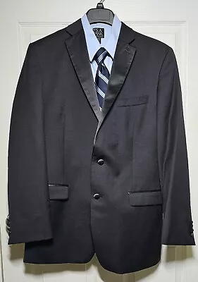 Ralph Lauren Black Label Peak Lapel 42L Evening Sport Coat Blazer Tuxedo Jacket • $68.50