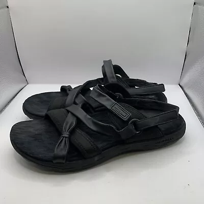 Women's Merrell Q FORM 2 Siren Strap Sandals Sz 10 Black • $19.99