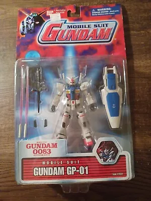 2001 Bandai Mobile Suit Gundam GP-01 0083 Action Figure Stardust Memory NIB Wear • $29.69