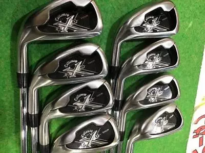 Callaway Left Handed Iron Set X.20 Tour 3-9P Memphis 10DB Flex UNI • $555.63