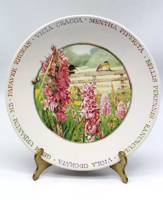 MARJOLEIN BASTIN Wildflower Meadow Collectible 8  Salad Serving Plate Display • $14.95