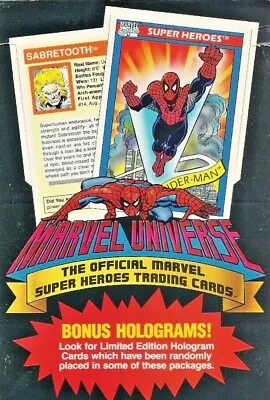 1990 Impel Marvel Universe Series 1 Complete Your Set Singles - Only $0.99 Each! • $0.99