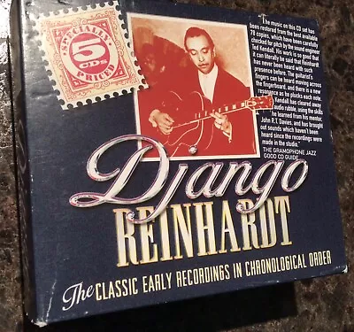 The Classic Early Recordings In Chronological Order By Django Reinhardt (CD... • $9.95