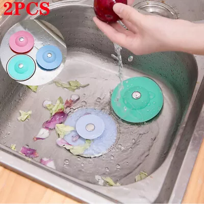 Universal Floor Plug Bathroom Kitchen Bath Tub Sink Silicone Water Stopper Tool • $8.19