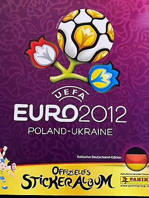 Panini UEFA Euro Poland-Ukraine 2012 German Ed# 397 - 539 + Poster + New Part 3/3 • $1.07