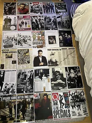 £4.99 • Buy 40 X A4 Size Magazine Features Of The Specials & Terry Hall/ska/two Tone/Madness