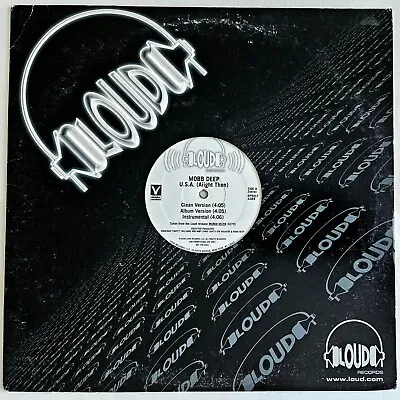 2000 - Mobb Deep - U.s.a. (aiight Then) / Spread Love - Loud Records Og Promo • $10