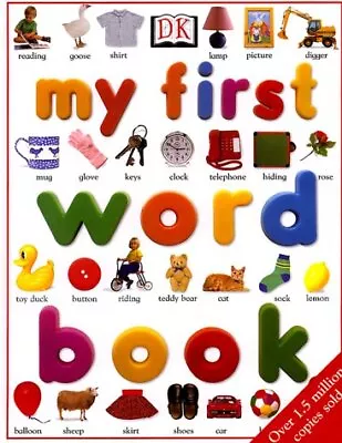 MY FIRST WORD BOOK (REVISED EDITION) By Angela Wilkes - Hardcover **Excellent** • $17.75
