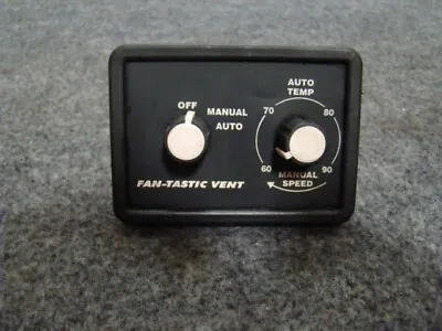 Used Rv Fantastic-vent Switch Panel Motorhome Parts For Sale • $60