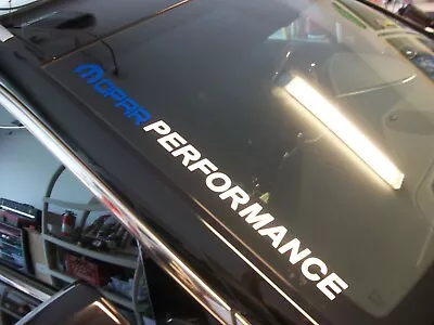 $14.99 • Buy FITS: Blue/White MOPAR PERFORMANCE Windshield Decal RAM Dodge Charger Challenger