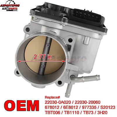 $89.92 • Buy OEM Throttle Body Air Control Valve Assembly For 2004-2006 Toyota Sienna 3.3L V6