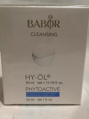 BABOR Cleansing HY-OL 50ml & Phytoactive Base 30ml Sealed In Box • $15